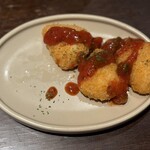 チキン料理屋 TORIGE - ⑤カマンベールのチーズフライ 480円