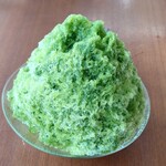 氷屋 町の氷屋さん - 料理写真:プレミアム抹茶かき氷￥550-
