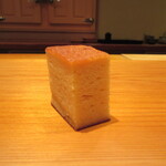 鮨 さかい - 芝海老と大和芋の玉子焼き