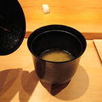 鮨 さかい - 味噌汁