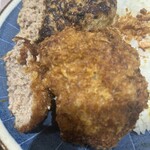 キッチン青海珈琲 - メンチカツとハンバーグ
