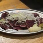 がんばれニッポン馬肉道場 馬喰ろう - 馬ハツたたき刺し…かな？