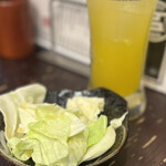 大釜もつ煮 五右衛門 - お通し