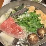 北新地しゃぶしゃぶすき焼き きらく - 