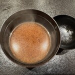 神田錦町 鮨たか晴 - 御碗（蜆味噌汁）
