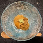 神田錦町 鮨たか晴 - 紫雲丹