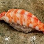 神田錦町 鮨たか晴 - 車海老