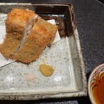 神田錦町 鮨たか晴 - 真名鰹フライ