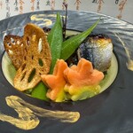 奈良 - 秋刀魚の幽庵焼き