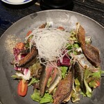 鎌倉 松原庵 - 秋刀魚のサラダ仕立て