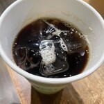 糀らって - アイスコーヒーは深煎な感じ