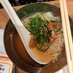 牛角 新百合ヶ丘店 - 梅冷麺ハーフ