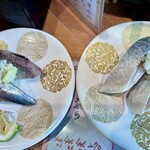 京寿司 - 鰯、しめ鯖