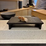 神楽坂 鮨 弥栄 - タイの炙り