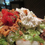 サンシャインカフェ - サルサにクリームチーズ。