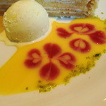 メルシー クレープ - お花。