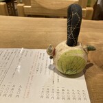 手打ちそば 根津 鷹匠 - 注文する時用の鈴