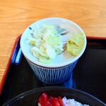 やぶ善 - 薬味。