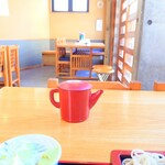 やぶ善 - 途中で提供してくれる"蕎麦湯"。