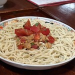 おぎのや - 季節限定トマトそば