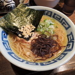 衣歩 - 2014年10月30日(木)　塩そば(700円)