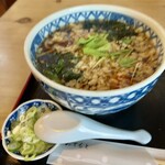 清気庵 - 料理写真:ピンボケした　たぬきうどん