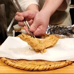 天ぷら浅沼 - 穴子