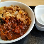 吉野家 - 料理写真:牛魯肉飯＋玉子