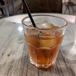 セットドリンク　アイスティーにしました