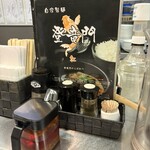 登竜門 - 調味料などです。