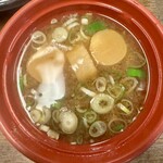 Tori Chuyu Shokudo - むしり定食（みそ汁）