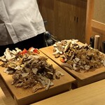 車力門 おの澤 - きのこザクザク