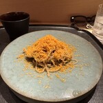 車力門 おの澤 - カラスミそば