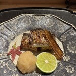 車力門 おの澤 - 秋刀魚焼き