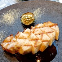 L'atelier de oto - 実山椒ソース⭐️美味です❤️(๑˃̵ᴗ˂̵)赤身部分が思いがけないしっとり感☆とろける水ナスに甘いお味噌♡