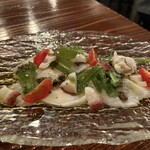 イタリアンバール　イル　カドッチョ - 水蛸のカルパッチョ