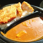 とんかつ檍のカレー屋 いっぺこっぺ  すすきの店 - テイクアウトロースカツカレー