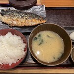 越後屋金四郎 - さば文化干し定食