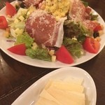 リアナパデッラ 東陽町店 - スペシャルサラダとパルメジャーノレジャーノ(^_^)