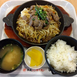 松尾ジンギスカン - 特上ラムジンギスカン定食　2,100円