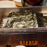中の坊瑞苑 - 焼き海苔