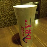 秘伝手羽先唐揚げと地鶏 焼き鳥 和個室 居酒屋 鳥心 - 生ビール