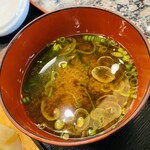 廻鮮寿司かね喜 - 味噌汁♫