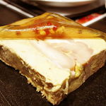 俺のフレンチ - フォワグラとウサギのテリーヌ マスタードの香り エストラゴンのジュレ(８８０円)