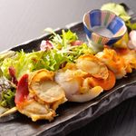 三陸産 旬の貝パレード一本焼き