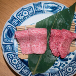 肉亭ふたご iki - 厳運部信志を焼き 二種