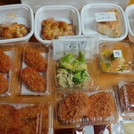 RF1 - 料理写真:買い求めた品々