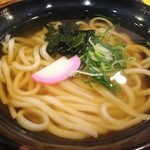 Chikugou Don Tokubee Udon - かけうどん３２０円