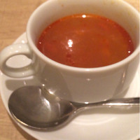 キッチン 大宮 MARK IS みなとみらい店 - コースのミネストローネ