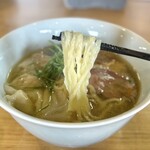 麺 㐂色 - ワンタン塩そば